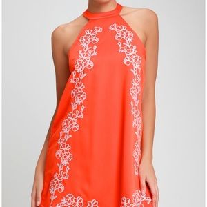 Lulu halter dress. Nwt.